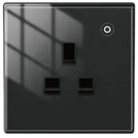 ჭკვიანი როზეტი Moes WK-EU16M-BK-MS, 3000W, WIFI, Smart Socket, Black