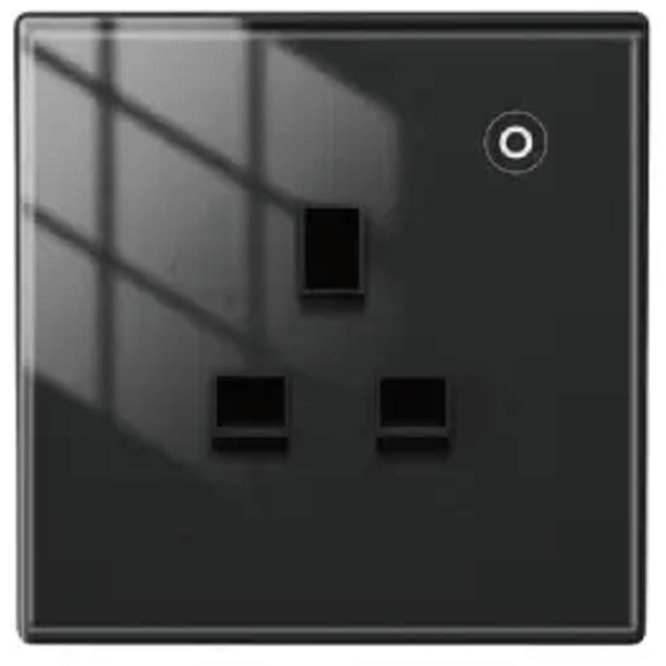 ჭკვიანი როზეტი Moes WK-EU16M-BK-MS, 3000W, WIFI, Smart Socket, Black