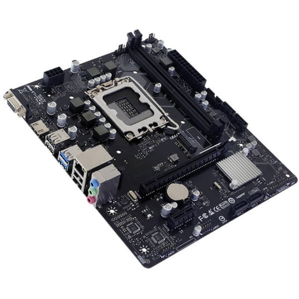 დედა დაფა Biostar H610MHC 2.0, LGA1700, DDR4, DIMM, 64GB, Motherboard