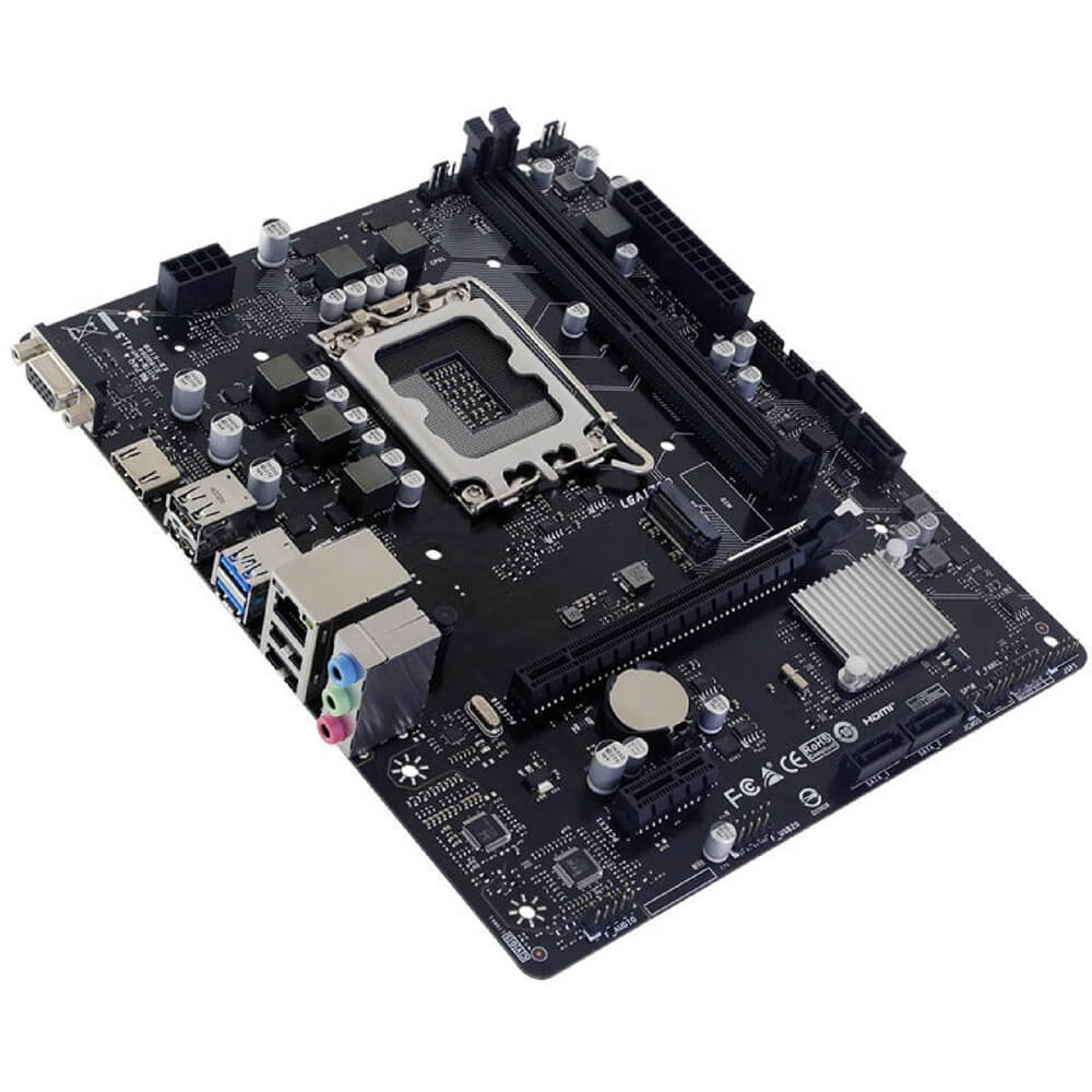 Motherboard Biostar H610MHC 2.0, LGA1700, DDR4, DIMM, 64GB
