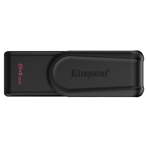 USB ფლეშ მეხსიერება Kingston DTXS/64GB EXODIA S, 64GB, USB, Flash Memory, Black