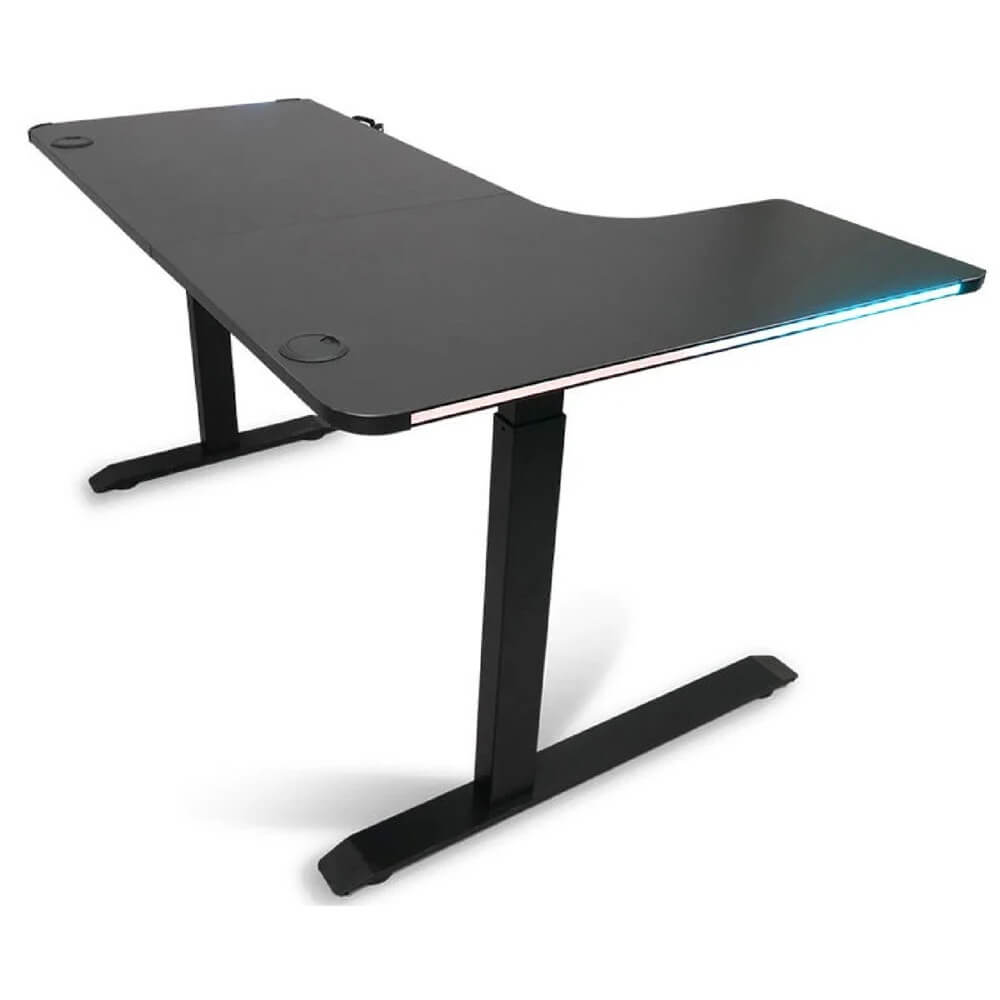 Gaming მაგიდა E-Blue EGT502BK-1.4, Gaming Desk, Black