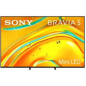 TV Sony K-75XR50 BRAVIA 5, 75", 4K UHD, Smart TV, HDMI, USB, LAN, WIFI, BT, Black