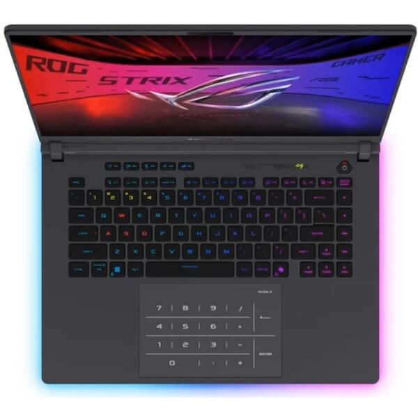 ნოუთბუქი Asus 90NR0LB1-M005E0 ROG Strix 16, 16", i7-14650HX, 16GB, 1TB SSD, RTX5060 8GB, Eclipse Gray