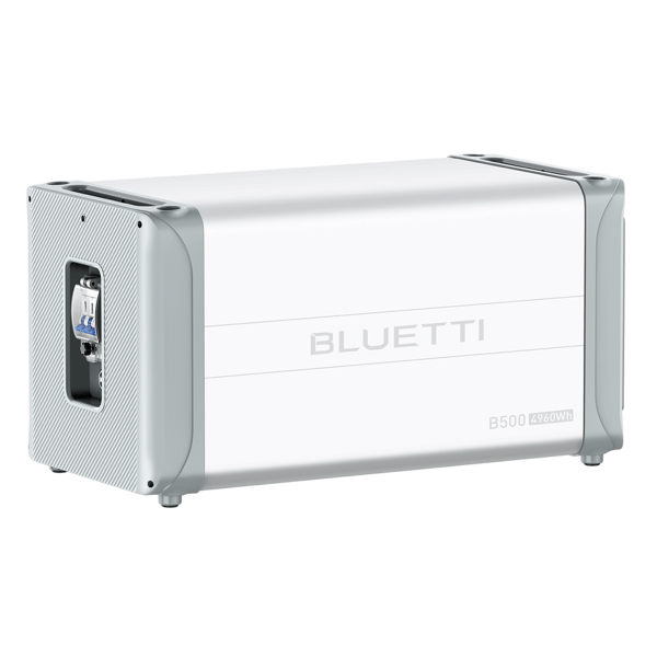 მოდულური ბატარეა Bluetti B500, 4960Wh, Expansion Battery, White