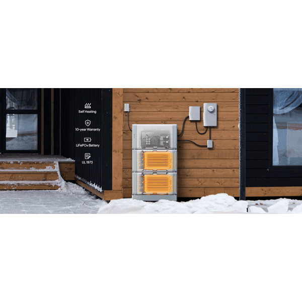 მოდულური ბატარეა Bluetti B500, 4960Wh, Expansion Battery, White