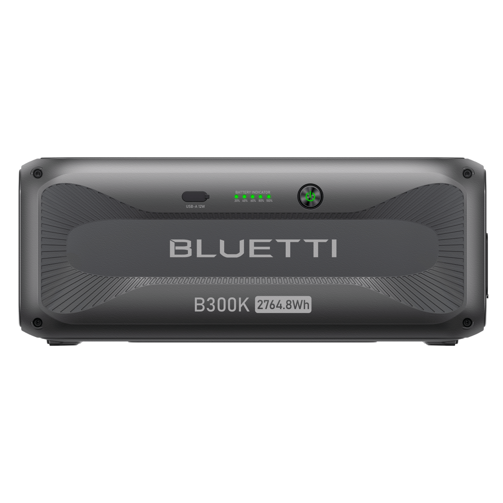 მოდულური ბატარეა Bluetti B300K, 2764Wh, Expansion Battery, Black