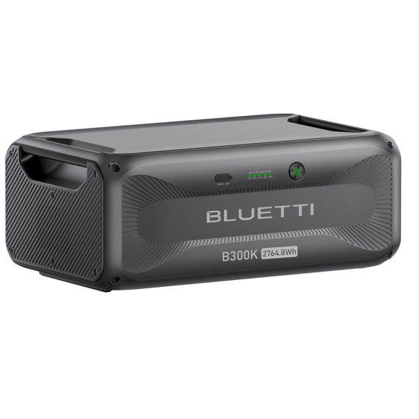 მოდულური ბატარეა Bluetti B300K, 2764Wh, Expansion Battery, Black