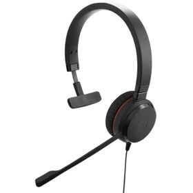 ყურსასმენი Jabra 4993-823-169 Evolve 20 MS Mono, Headset, Wired, USB, Type-C, Black