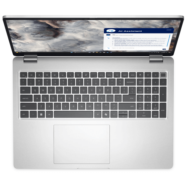 ნოუთბუქი Dell Pro 16 Plus PB16250, 16", Ultra 7-266V, 16GB, 512GB SSD, Integrated, W11P, Silver