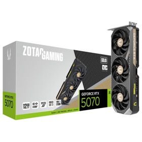 ვიდეო დაფა Zotac ZT-B50700J-10P SOLID OC, GeForce RTX5070, 12GB, 192Bit, DP, HDMI, Black