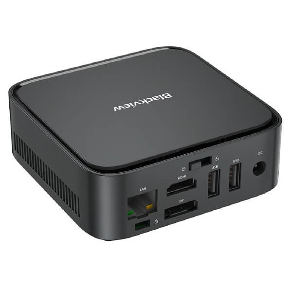 Mini PC Blackview MP50, Ryzen 5-3500U, 16GB, 512GB SSD, Integrated, W11P, Black