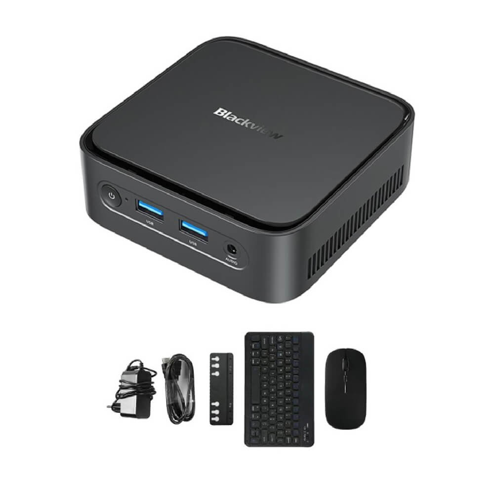 Mini PC Blackview MP50, Ryzen 5-3500U, 16GB, 512GB SSD, Integrated, W11P, Black