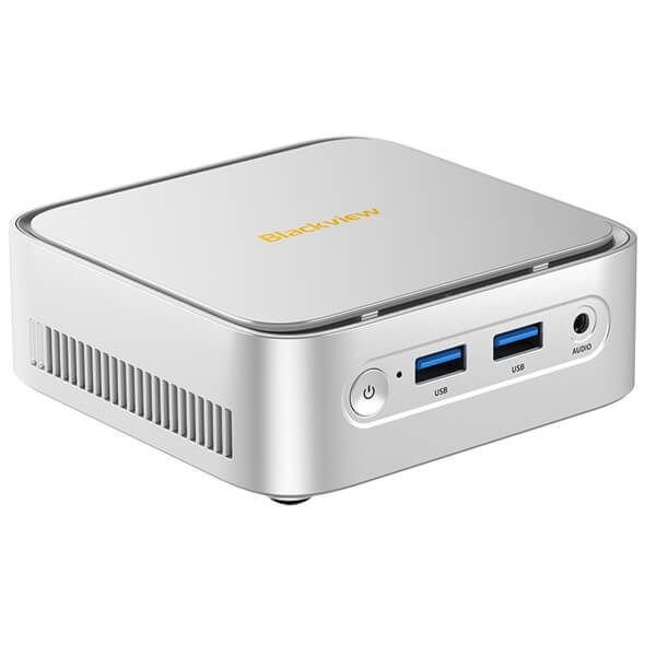 Mini PC Blackview MP50, Ryzen 5-3500U, 16GB, 512GB SSD, Integrated, W11P, Silver