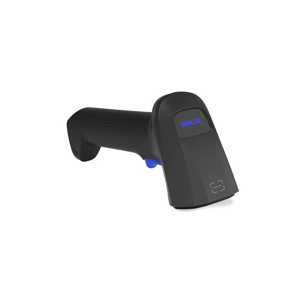 ბარკოდის სკანერი Sunlux RH10, USB-HID, USB-VCP, RS232, Barcode Scanner, Black