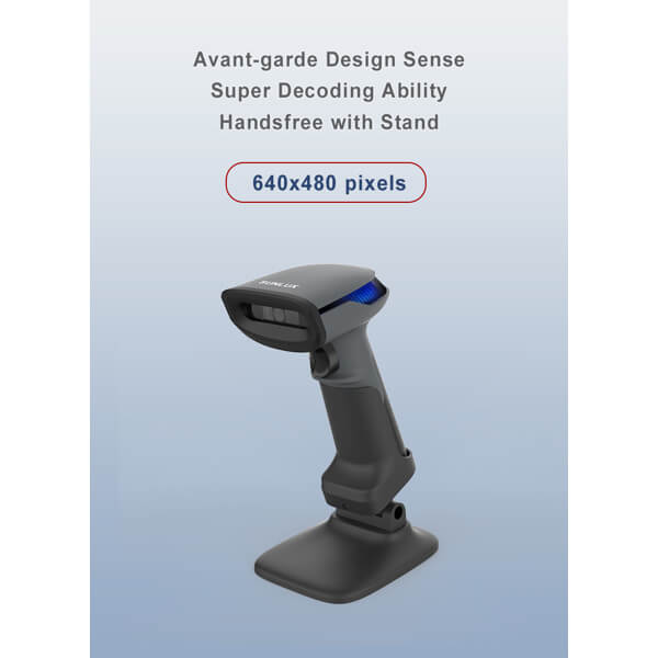 ბარკოდის სკანერი Sunlux XL-3620S, USB-HID, USB-VCP, RS232, Barcode Scanner, Black