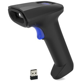 Barcode Scanner Sunlux RW10, Bluetooth, USB-HID, USB-VCP, Black