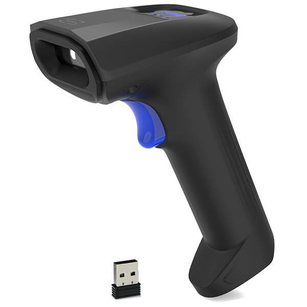 ბარკოდის სკანერი Sunlux RW10, Bluetooth, USB-HID, USB-VCP, Barcode Scanner, Black