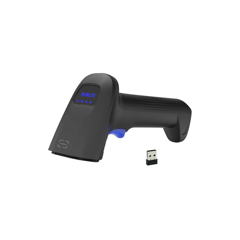 Barcode Scanner Sunlux RW10, Bluetooth, USB-HID, USB-VCP, Black