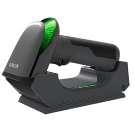 Barcode Scanner Sunlux XL-9620C, Bluetooth, USB, USB-VCP, Black