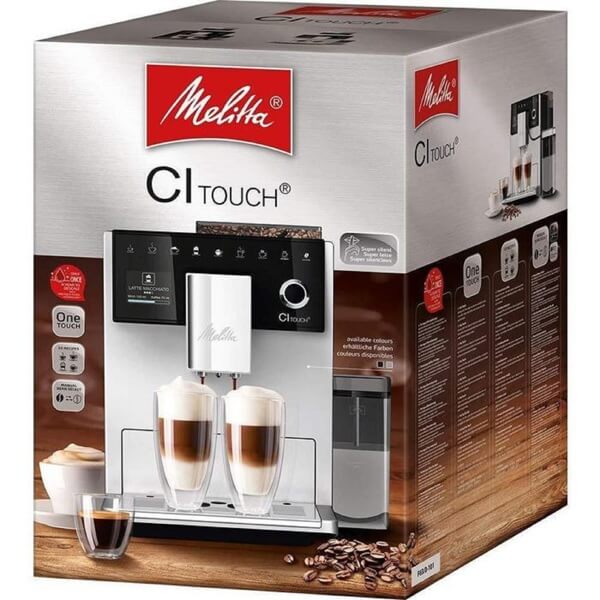 Coffee Machine Melitta F630-111EU CI Touch, 1400W, 1.8L, Silver