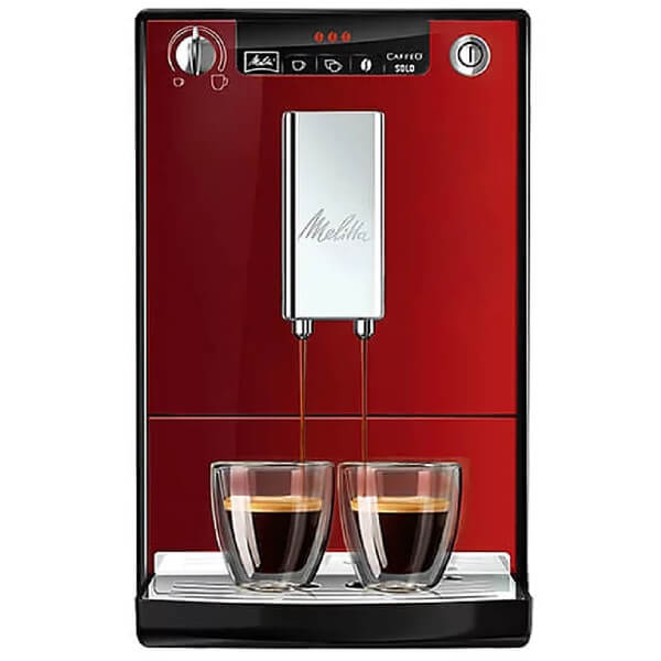 Coffee Machine Melitta E950-204EU Solo, 1400W, 1.2L, Red