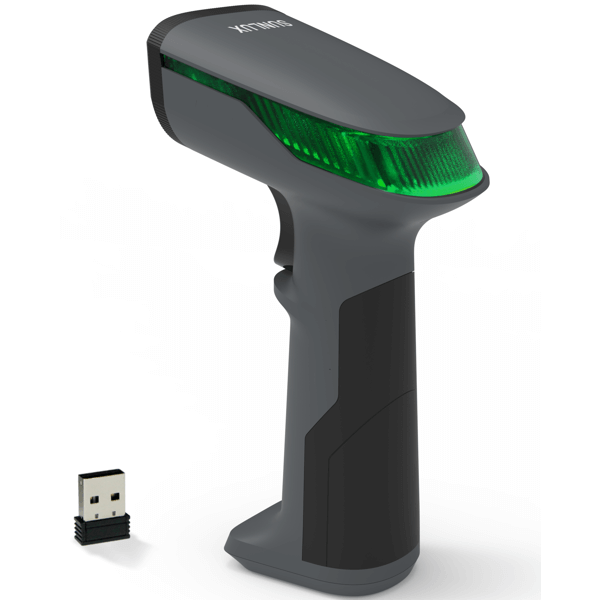 ბარკოდის სკანერი Sunlux XL-9620D, Bluetooth, USB, USB-VCP, Barcode Scanner, Black
