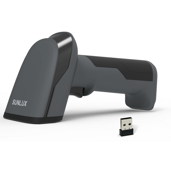ბარკოდის სკანერი Sunlux XL-9620D, Bluetooth, USB, USB-VCP, Barcode Scanner, Black