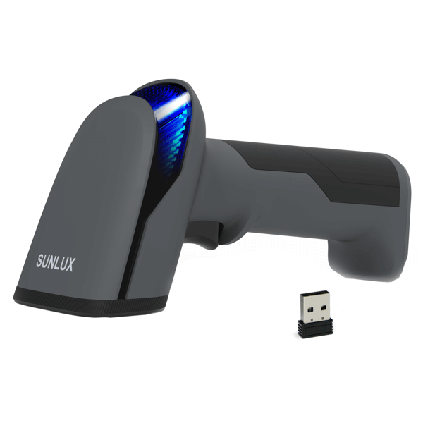Barcode Scanner Sunlux XL-9620D, Bluetooth, USB, USB-VCP, Black
