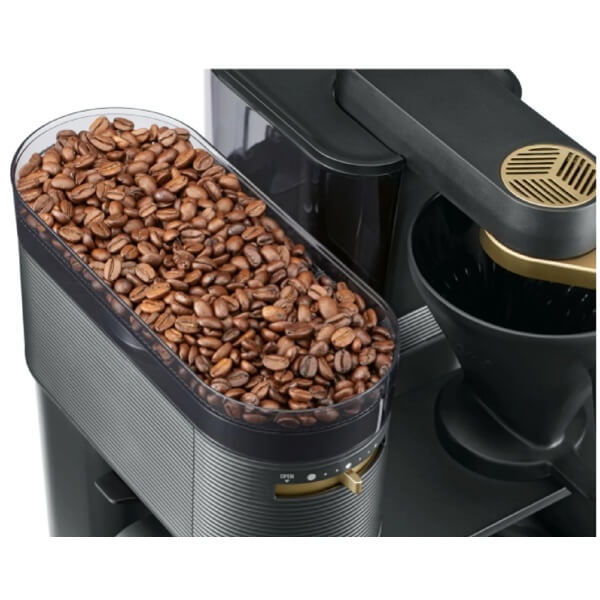 Coffee Machine Melitta 6776227 Epos 1024-04EU, 1L, Black/Gold