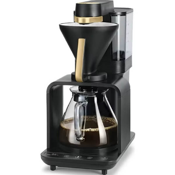 Coffee Machine Melitta 6772303 Epour 1024-12EU, 1L, Black/Gold
