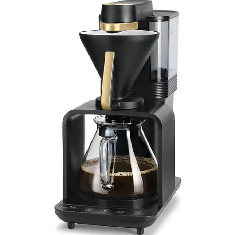 Coffee Machine Melitta 6772303 Epour 1024-12EU, 1L, Black/Gold