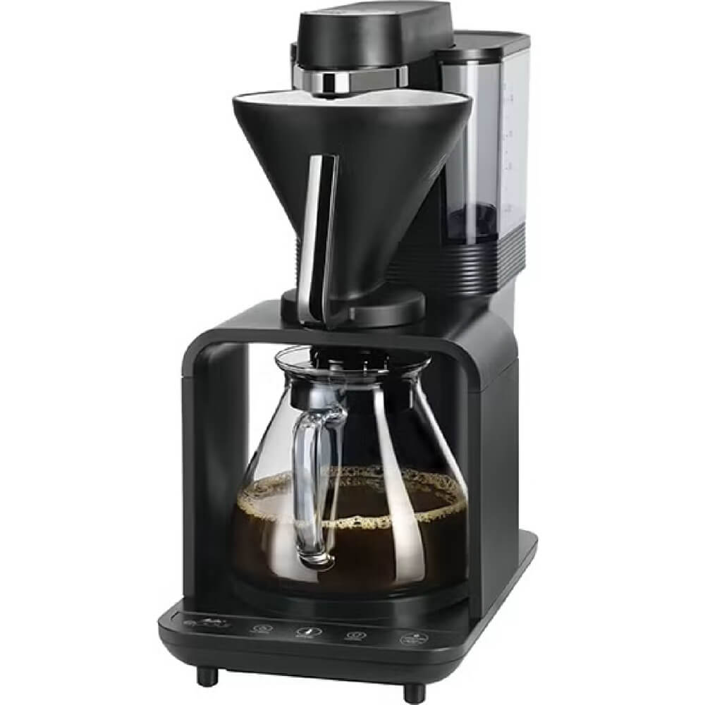 Coffee Machine Melitta 6772304 Epour 1024-11EU, 1L, Black/Chrome