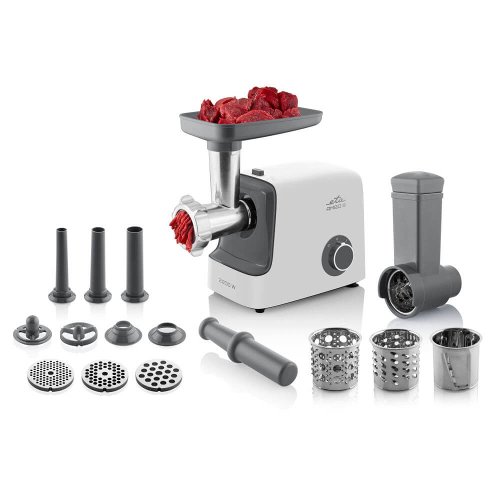 Meat Grinder ETA ETA507590000 AMBO III, 2200W, White/Grey