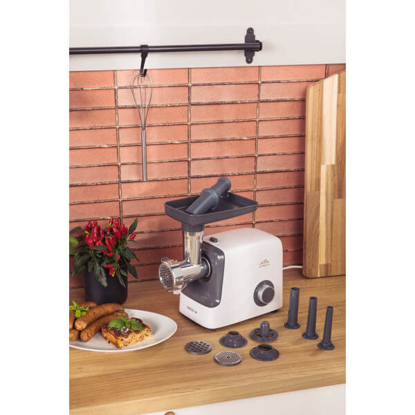 ხორცსაკეპი ETA ETA507590000 AMBO III, 2200W, Meat Grinder, White/Grey