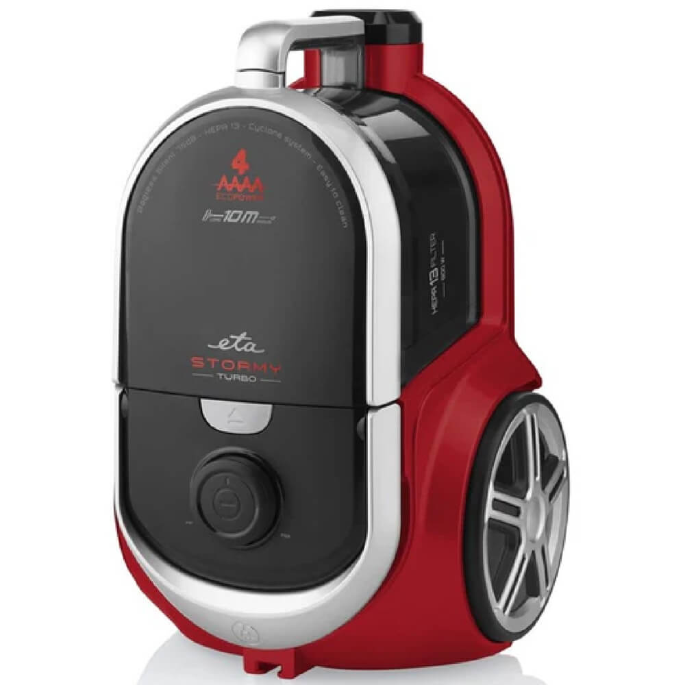 მტვერსასრუტი ETA ETA351790000 Stormy Turbo, 800W, 2.2L, Vacuum Cleaner, Red/Black