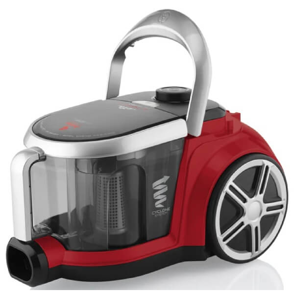 Vacuum Cleaner ETA 351790000 Stormy Turbo, 800W, 2.2L, Red/Black