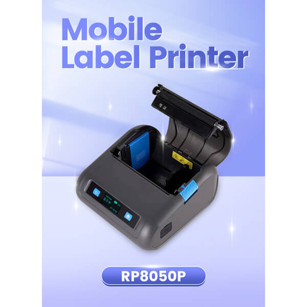Barcode Label Printer Sunlux RP8050P, USB, Bluetooth, Black