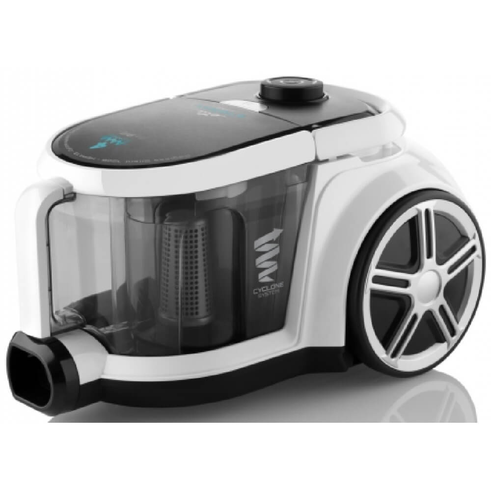 მტვერსასრუტი ETA ETAA051790000 Stormy Home, 800W, 2.2L, Vacuum Cleaner, White/Black