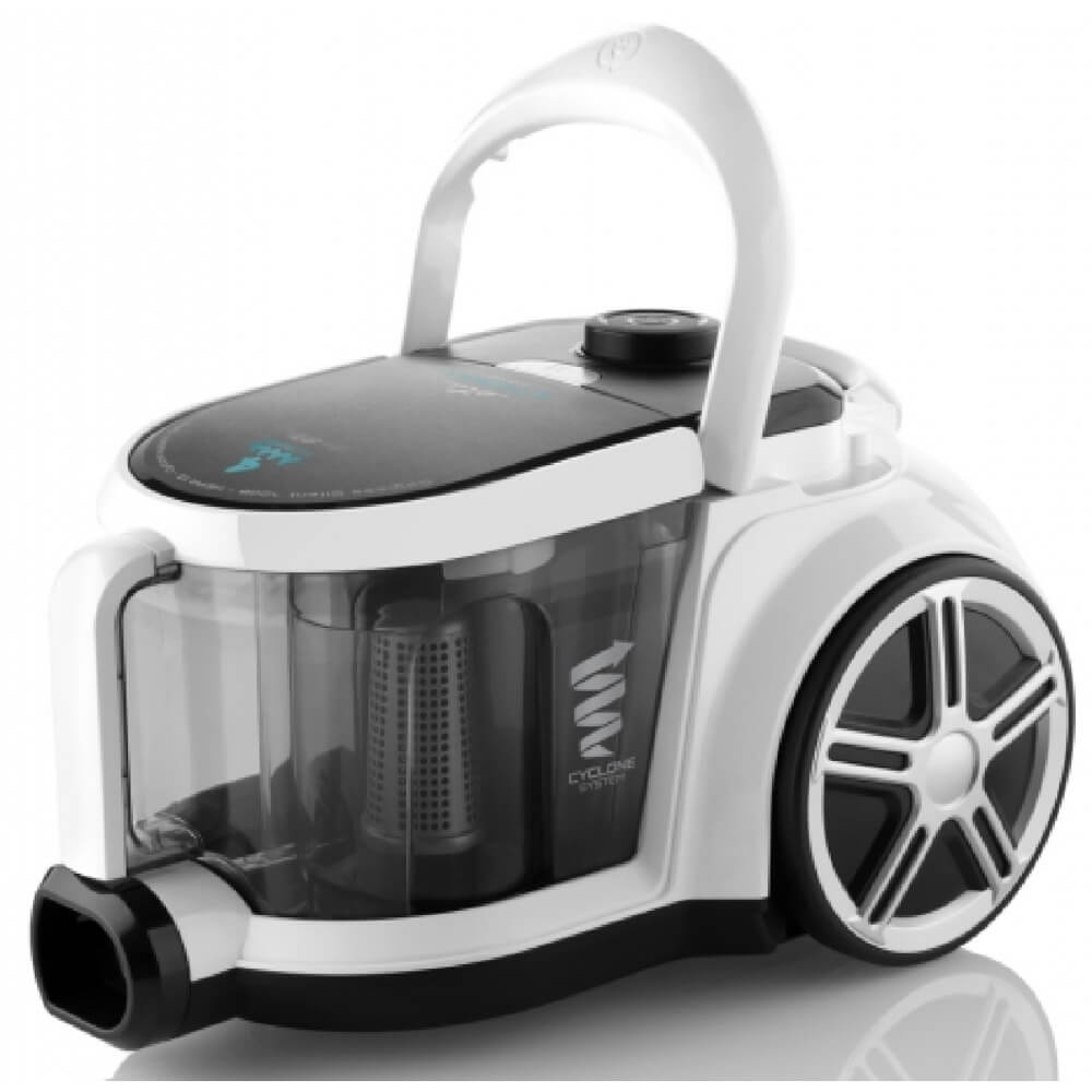 მტვერსასრუტი ETA ETAA051790000 Stormy Home, 800W, 2.2L, Vacuum Cleaner, White/Black