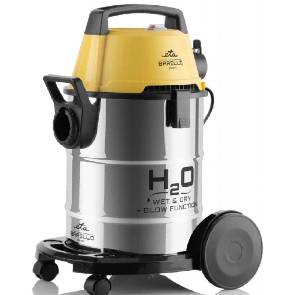 სამშენებლო მტვერსასრუტი ETA ETA622290000 Barelo Profi, 1400W, 17L, Construction Vacuum Cleaner, Silver/Yellow