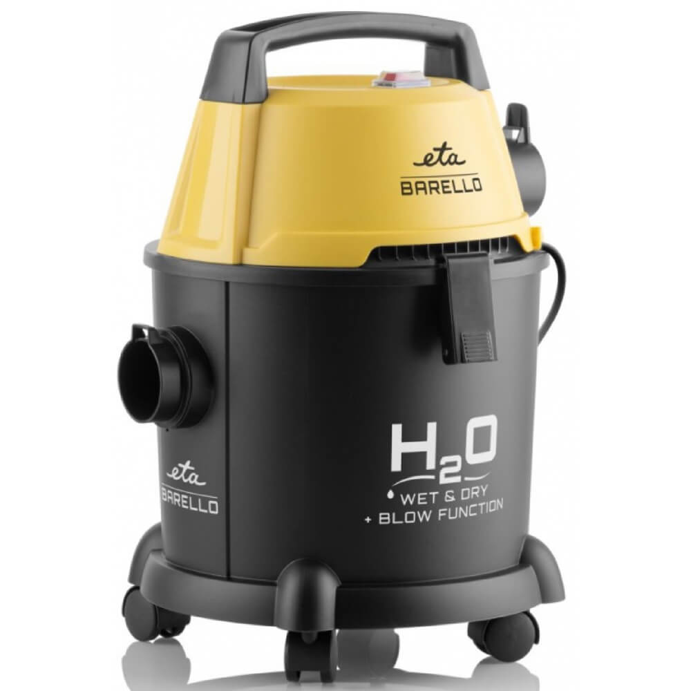 სამშენებლო მტვერსასრუტი ETA ETA422290000 Barelo, 1400W, 11L, Construction Vacuum Cleaner, Black/Yellow