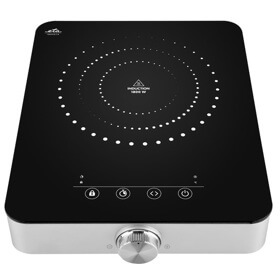 ინდუქციური ქურა ETA ETA011190000 INDUKTA, 1800W, Induction Cooker, Black/Silver