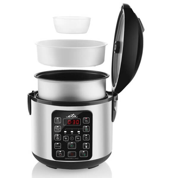 Rice Cooker ETA ETA413190000 GRANELLINO, 500W, 1.5L, Silver