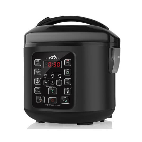 ბრინჯის სახარში ETA ETA813190000 Fornellino, 500W, 1.5L, Rice Cooker, Black