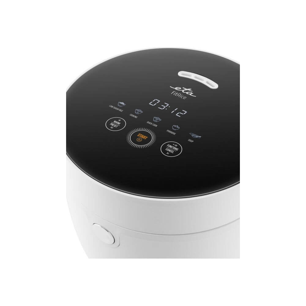 ბრინჯის სახარში ETA ETA413990000 FIT RICE, 500W, 1.6L, Rice Cooker, White