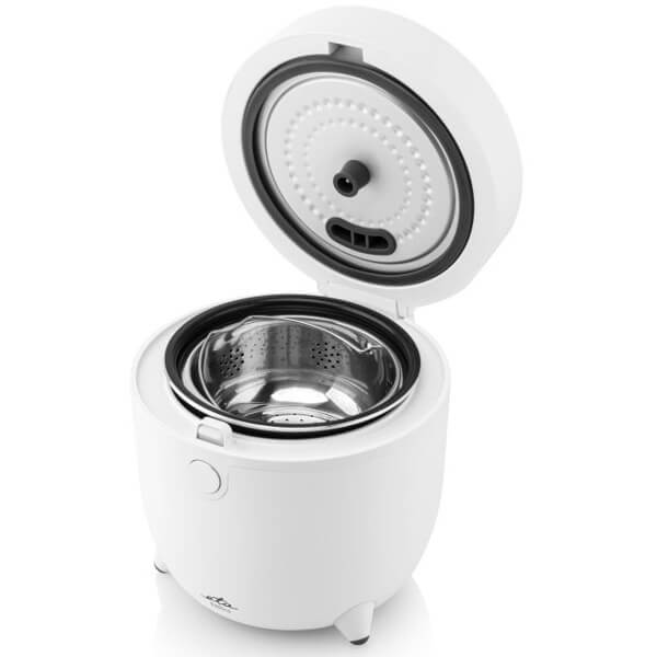 ბრინჯის სახარში ETA ETA413990000 FIT RICE, 500W, 1.6L, Rice Cooker, White