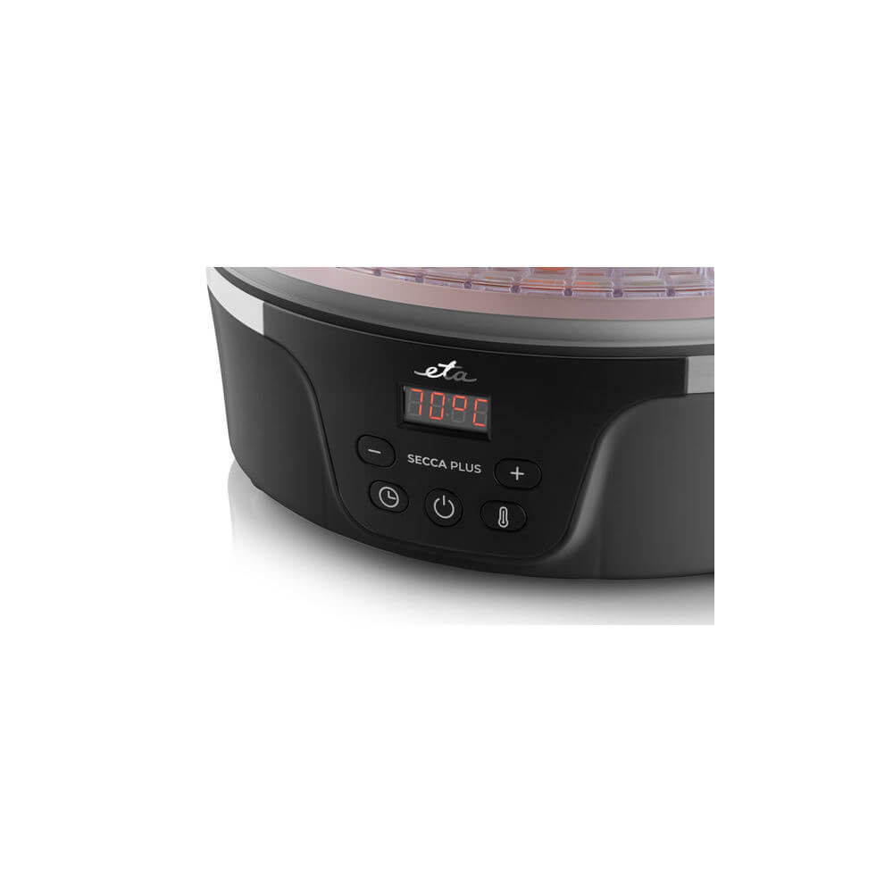 Dried Fruit Machine ETA ETA830190000 SECCA PLUS, 380W, Black