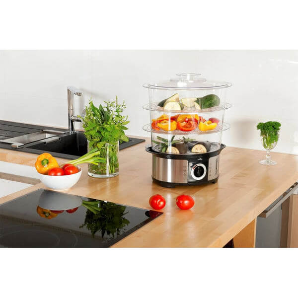 Steam Pot ETA ETA013490000, 1000W, 12.25L, Silver