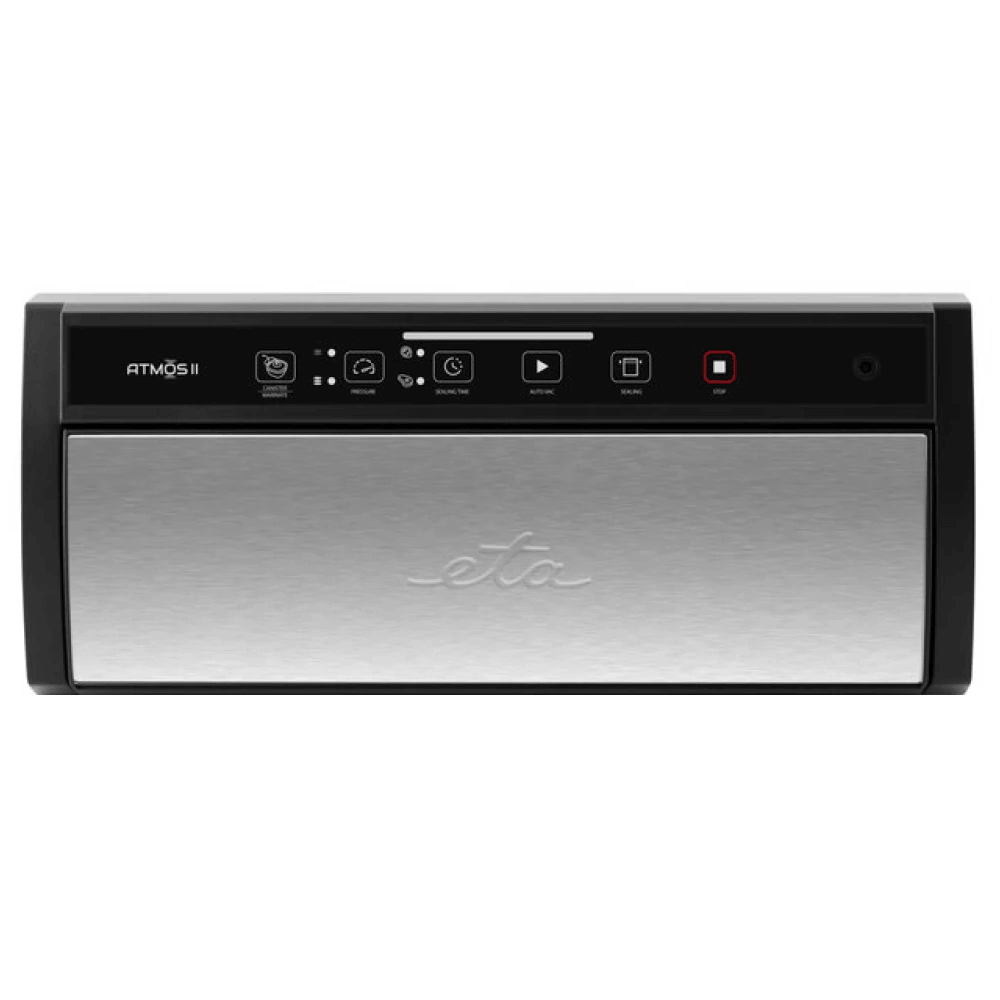 ვაკუუმის აპარატი ETA ETA676290000 ATMOS II, 120W, Vacuum Machine, Black/Stainless Steel